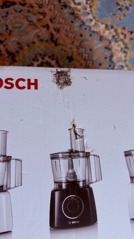 Bosch MCM3501M Mutfak Robotu - 800 W Güç, 1 Litre Kapasite, Paslanmaz Çelik Bıçaklar ve Çok Fonksiyonlu Aksesuarlar