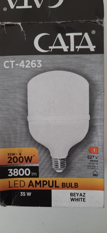 CT-4263 30W LED AMPUL (BEYAZ) CATA