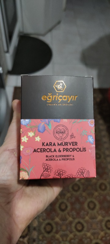 Eğriçayır Kara Mürver + Acerola + Propolis + Ham Bal 225G