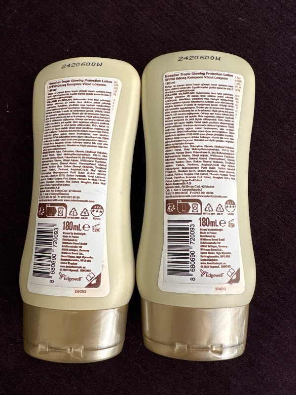 Hawaiian Tropic Satin Protection Protective Sun Lotion Spf 50 180 ml