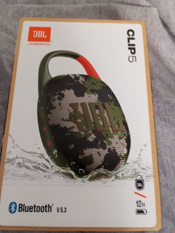 JBL Clip5, Bluetooth Hoparlör, IP67, Squad