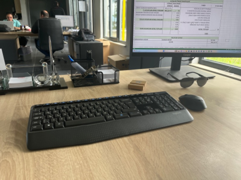 Logitech MK345 Kablosuz Q Trk Siyah Multimedya Klavye - Mouse Set 920-006514