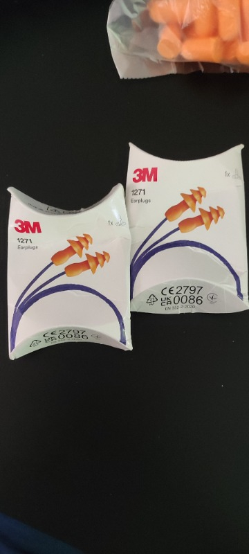 3m 1271 Yıkanabilir İpli Kulak Tıkacı (1 Çift)
