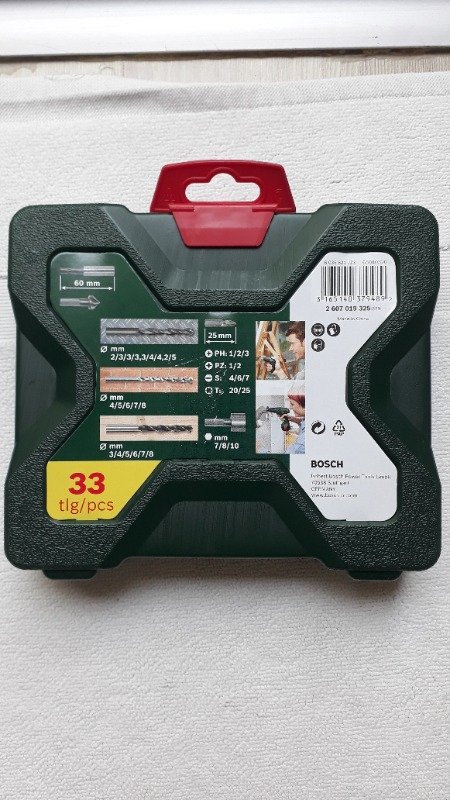Bosch X-Line 33 Parça Delme ve Vidalama Seti