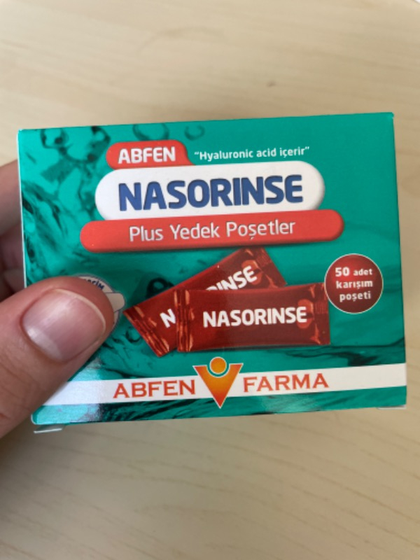 Abfen Nasorinse Plus Yedek Poşetler