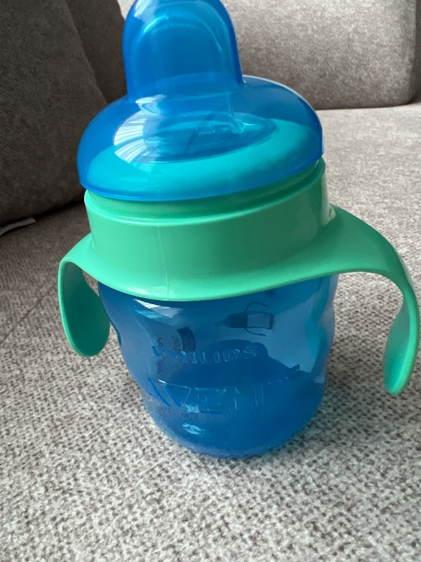 Philips Avent Alıştırma Bardağı, Mavi, 6 Ay+, SCF551/05
