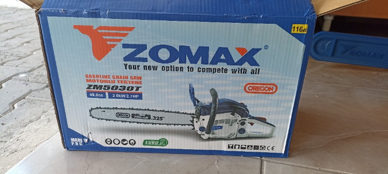 Zomax Zm5030 Motorlu Testere 46 CM Pala