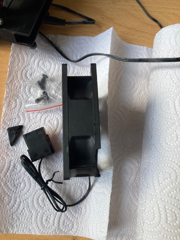 TX 8 cm Siyah Kasa Fanı (TXCCF08BK)