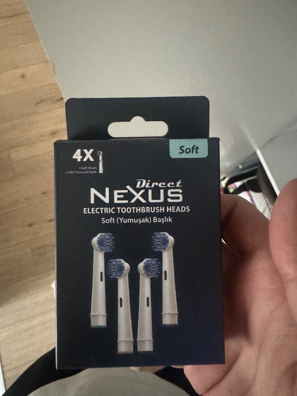 Direct Nexus Elektirikli Şarj Edilebilir Diş Fırçası + 2 Yedek Başlık