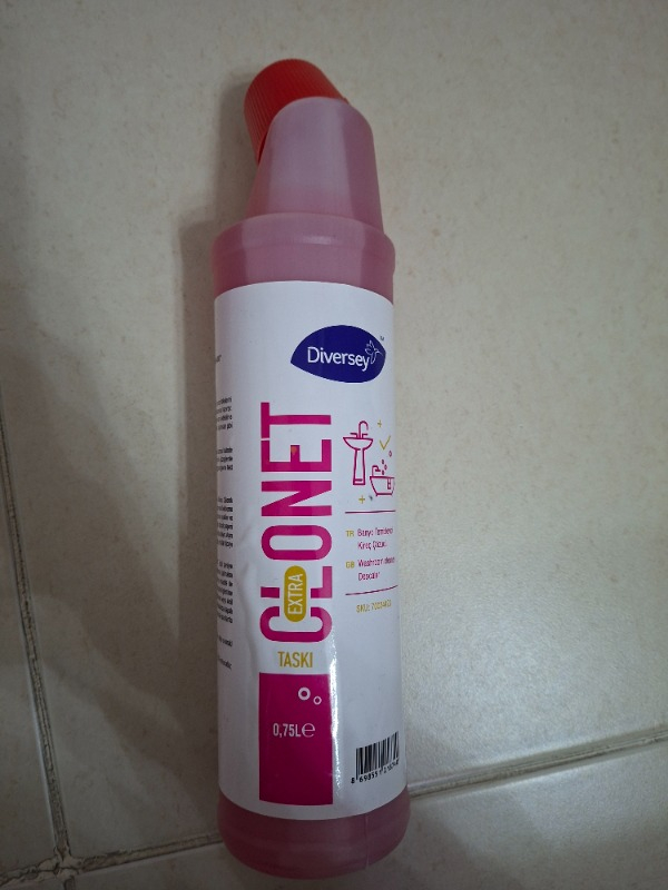 Diversey Taski Clonet Extra W41 Kireç Çözücü 750 ml Etkili Temizlik ve Parlaklık Sağlayan Formül