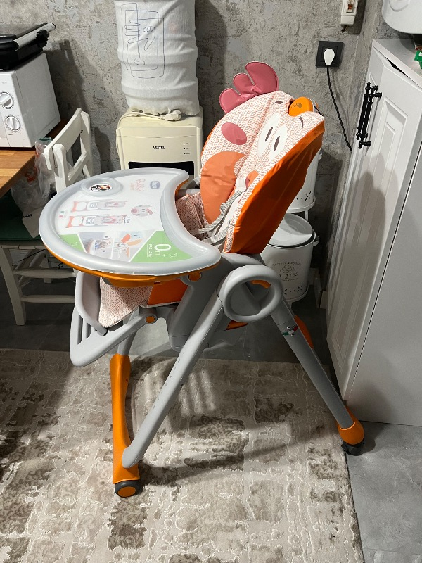 Chicco Polly 2 Start Mama Sandalyesi - Süslü Tavuk