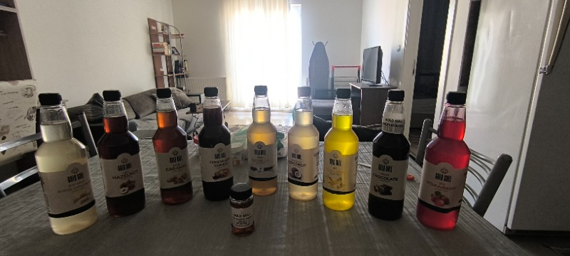 Gold Gull Karamel Aromalı Kahve & Meyve Şurubu