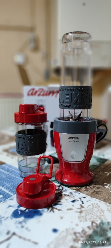 Arzum AR1032 Shake’N Take Kişisel Blender - Kırmızı