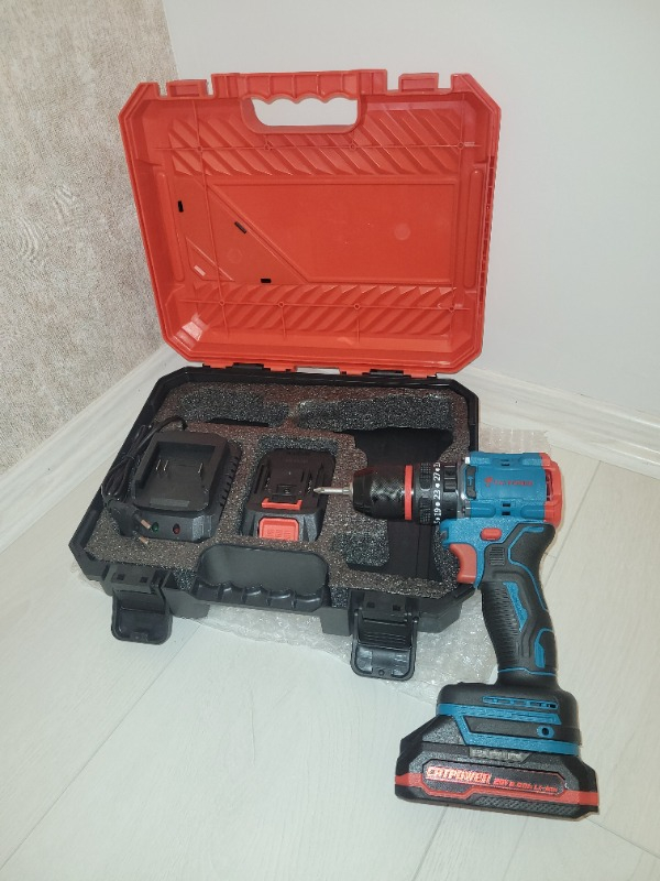 Catpower 1025 Kömürsüz Darbeli Akülü Matkap 20V 2 Ah Lion