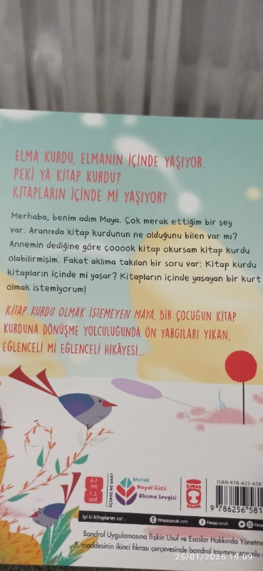 Kitap Kurdu Olmak İstemeyen Maya - Anıl Basılı