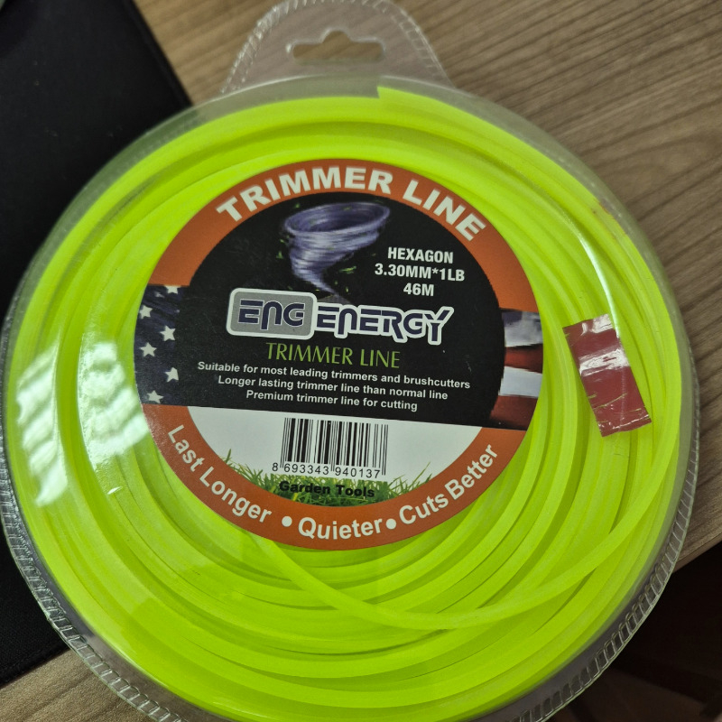 Energy Tırpan Misinası 6 Köşe 3.0 mm