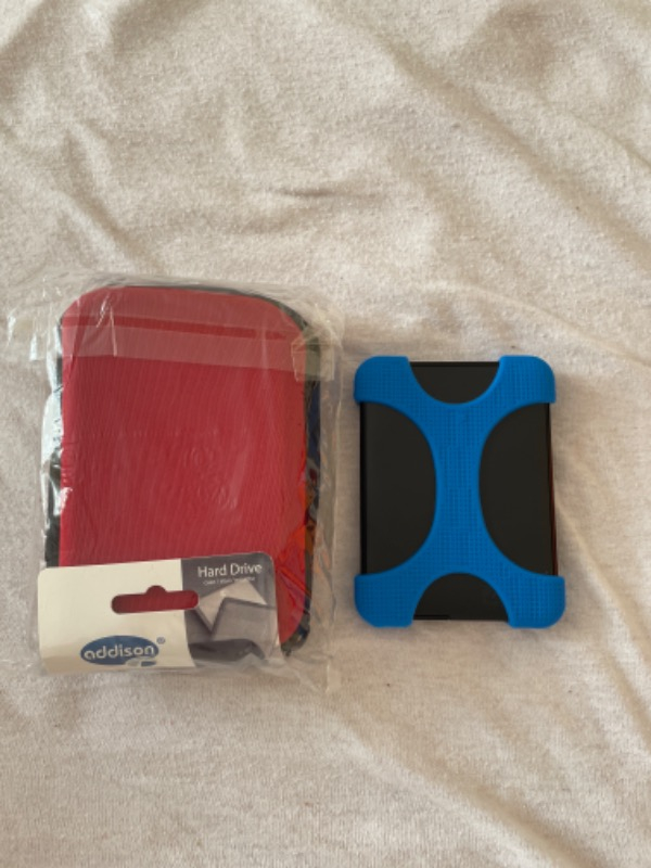 Addison HDD-136 Kırmızı 2.5 HDD Kılıfı