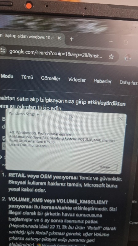 Microsoft Windows 11 Pro Retail Ömür Boyu Elektronik Lisans - 2025 Key ve Ürün Anahtarı