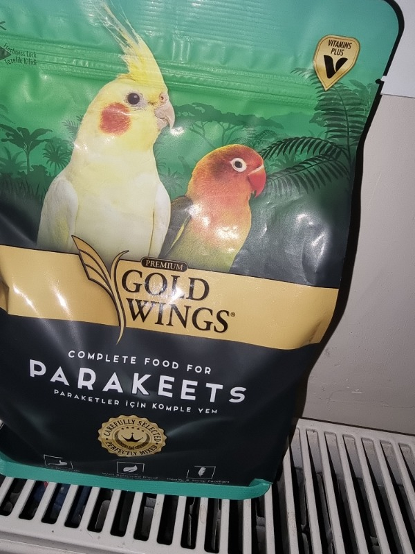 Gold Wings Premium Paraket Yemi 1 kg