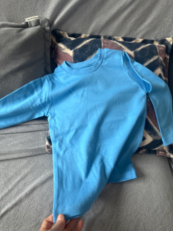 Hello Baby Hello Baby Basic Interlok Uzun Kol Tshirt Erkek Bebek