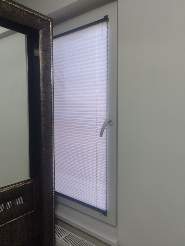 Plised Home Katlanabilir Cam Balkon Plise Perde Antrasit