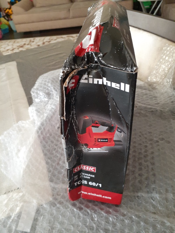 Einhell Dekupaj Testere TC-JS 60/1 (düşük titreşim, devir kontrol elektroniği, aletsiz testere bıçağı değişimi, 45° açıya kadar kesim için açılı testere ayağı) - 4321135