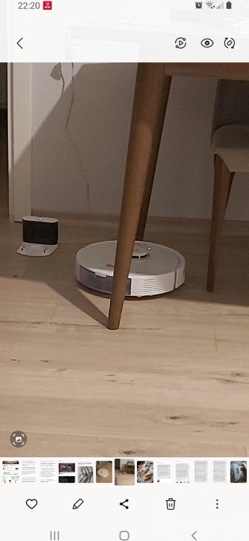 Roborock Vacuum Cleanner Q8 Max Robot Süpürge Beyaz