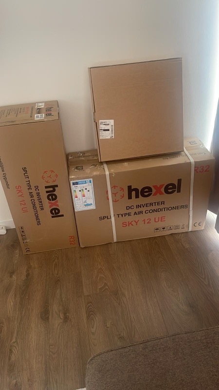 Hexel Sky Split A++ 12000 Btu Duvar Tipi Klima