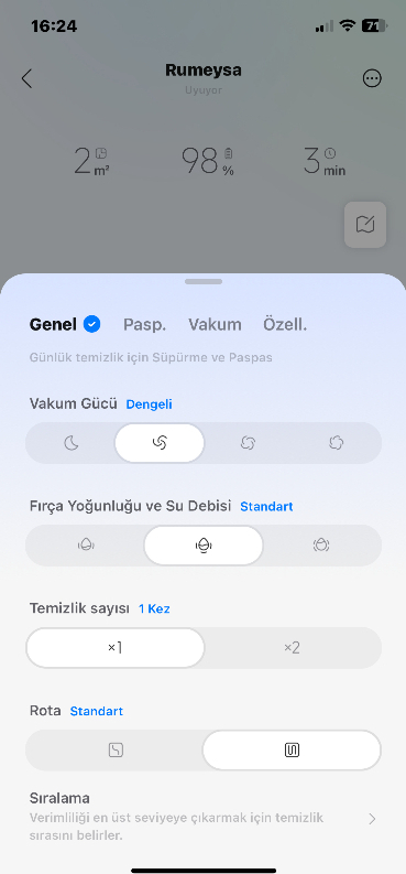 Roborock S8 Sonic Mopping Akıllı Robot Süpürge S8 Beyaz