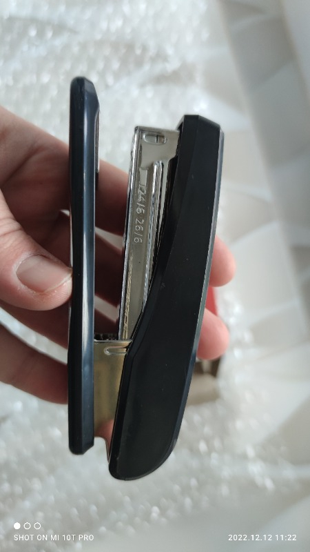 Kraf Zımba Makinası No:24/6 20G Siyah