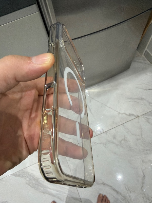 Buff iPhone 17 Pro Max Magsafe Air Hybrid Şeffaf Kılıf