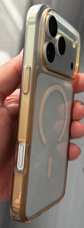 Buff iPhone 17 Pro Max Magsafe Air Hybrid Şeffaf Kılıf