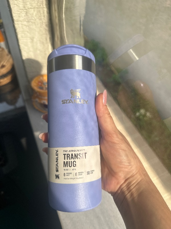 Stanley  The Aerolight 0.47 Litre Termos Eflatun Renk