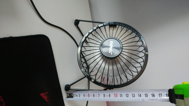 Everest USB Metal Masa Üstü Vantilatör EFN-482