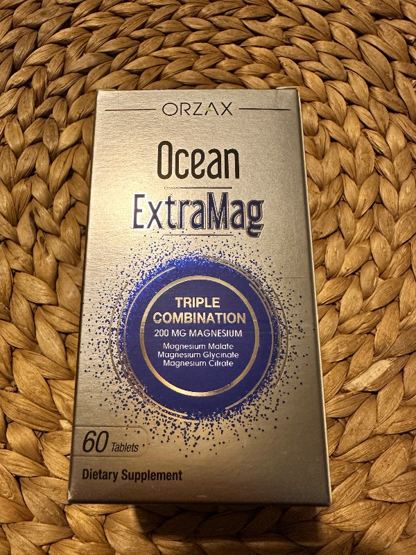 Orzax Ocean ExtraMag Üçlü Magnezyum Kombinasyonu 60 Tablet
