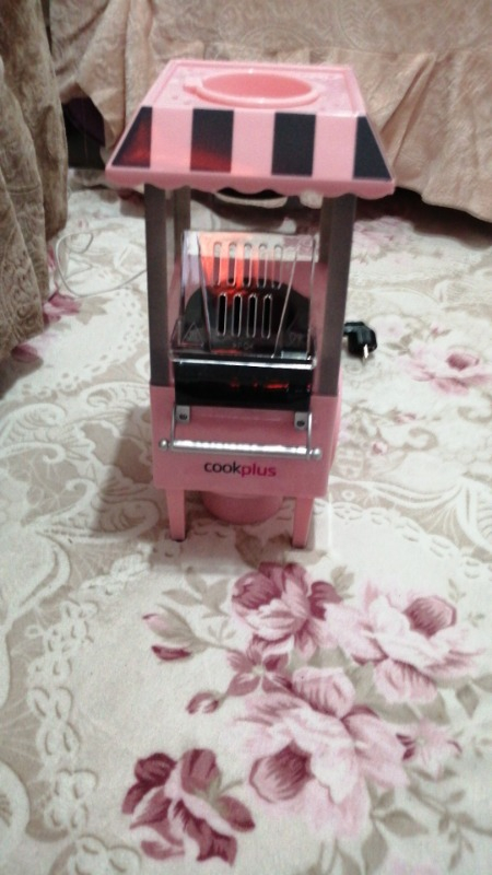 Cookplus Mısır Patlatma Makinesi Pembe