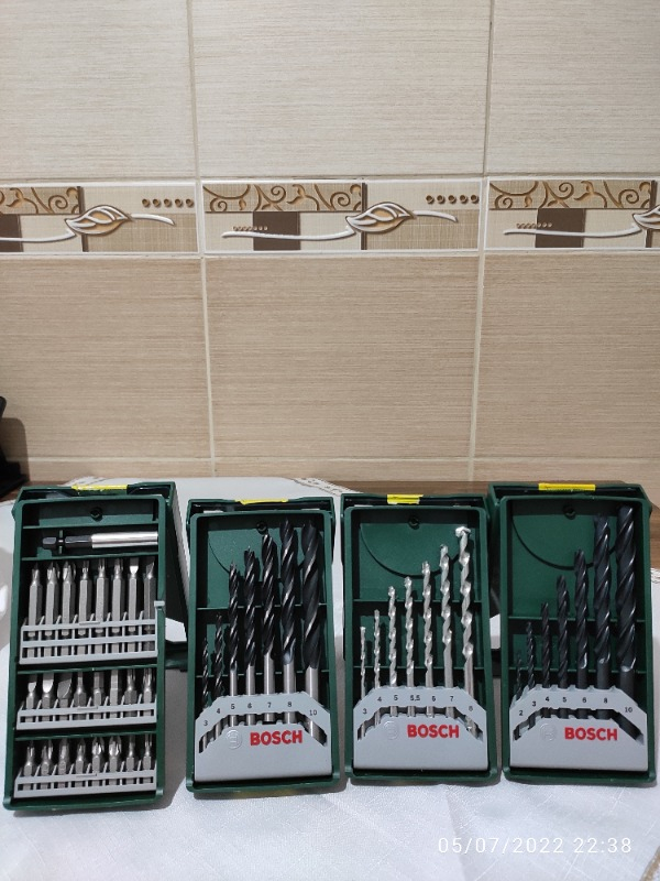 Bosch 2607017071 Çoklu 3+1 Mini X Line Matkap Uçları Seti 4 Set