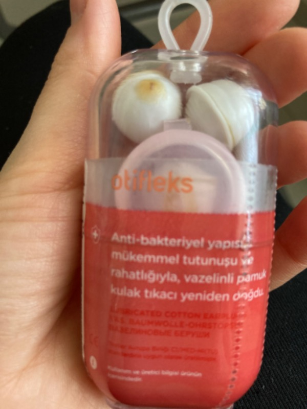 Otifleks Vazelinli Pamuk Kulak Tıkacı 2'li