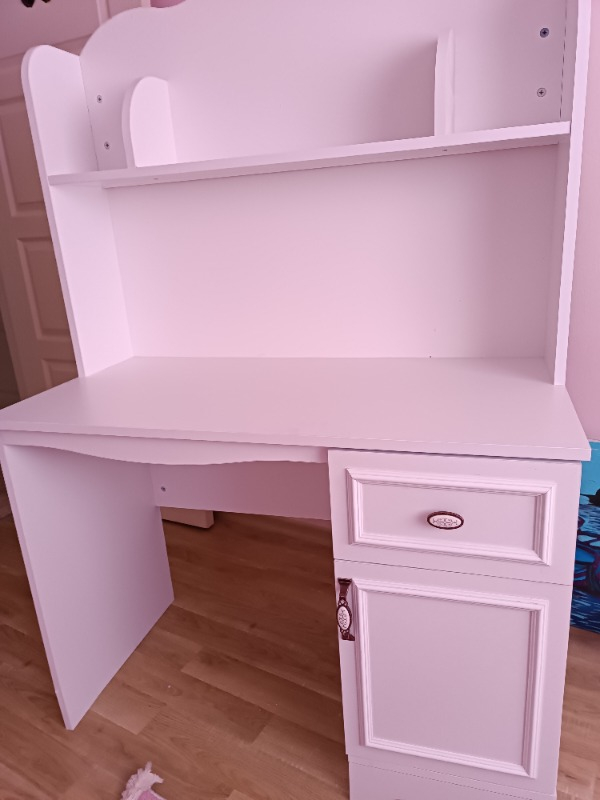 Baby Darling %100 Mdf Lisa Çalışma Masası Beyaz