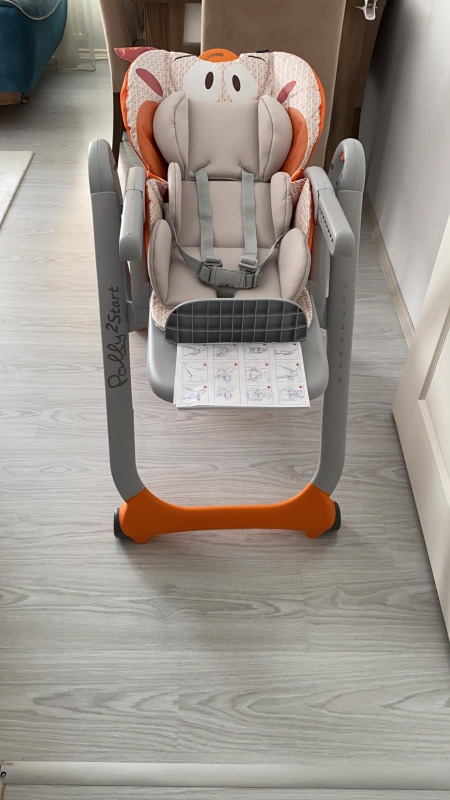 Chicco Polly 2 Start Mama Sandalyesi - Süslü Tavuk