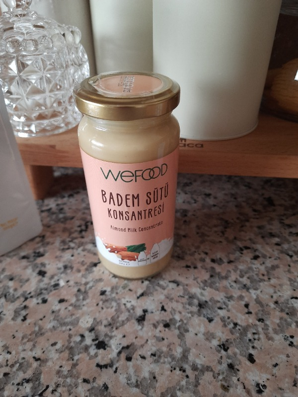 Wefood Badem Sütü Konsantresi (Şekersiz, %100 Badem) 240 gr 8681749104796