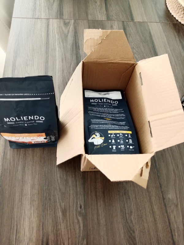Moliendo Amalfi Espresso Blend Kahve (Çekirdek Kahve) 250 g