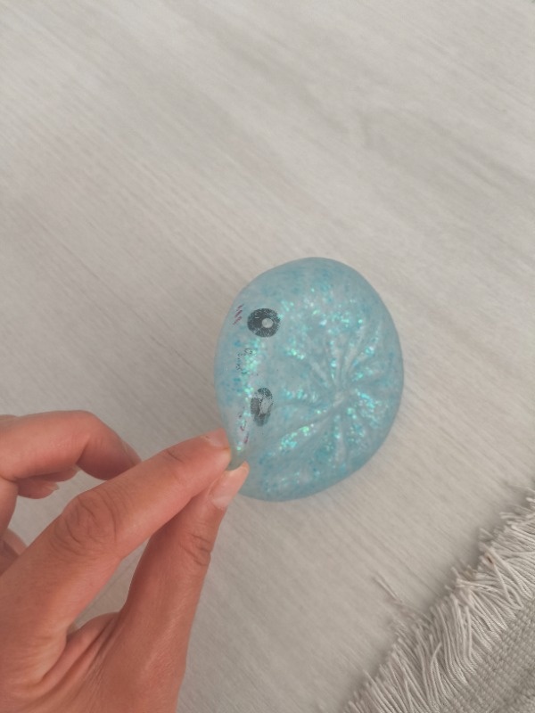 Dumpling Çin Mantısı Squishy Sürpriz Oyuncak Simli Stres Topu