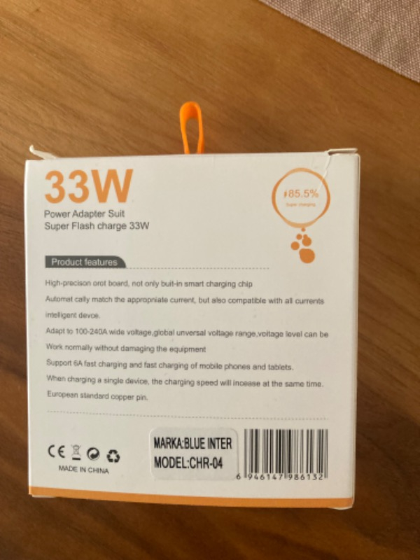 Xiaomi 33W Hızlı Şarj ve Kablosu
