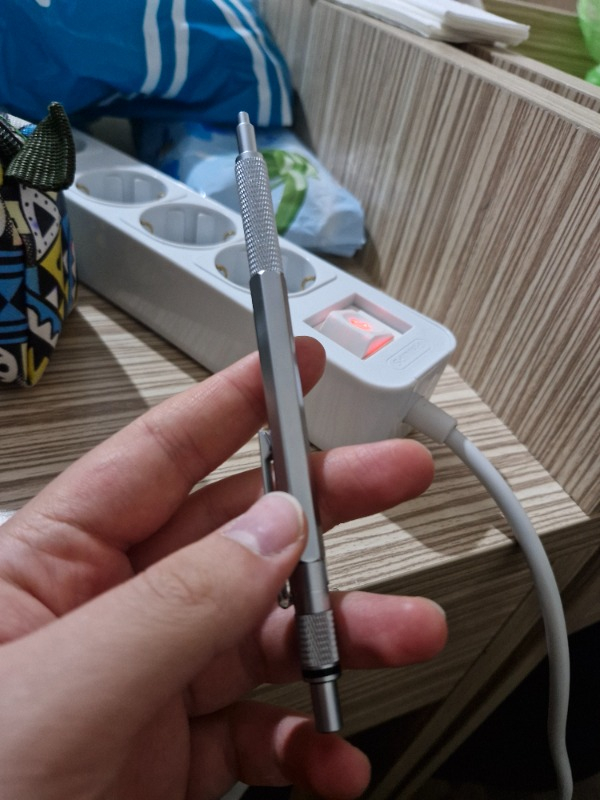 Scrikss Saten Gri Graph-x 0.7 mm Kalem Silgi Uç Seti
