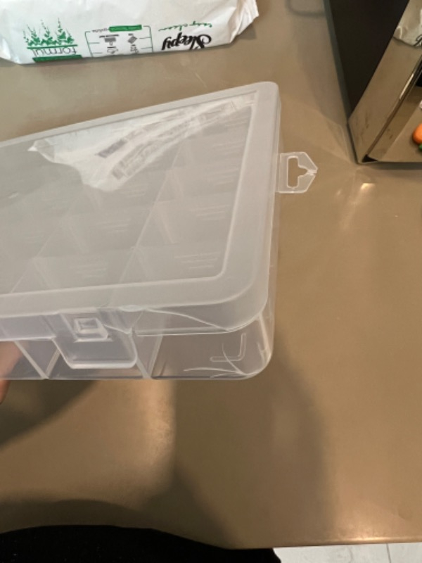 36 Bölmeli Ayarlanabilir Organizer Plastik Kutu