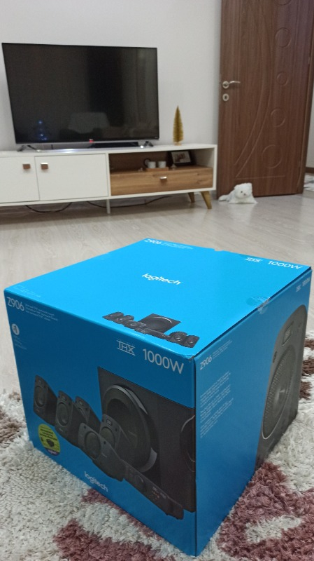 Logitech Z906 500 Watt 5.1 Surround Ses Hoparlör - Siyah