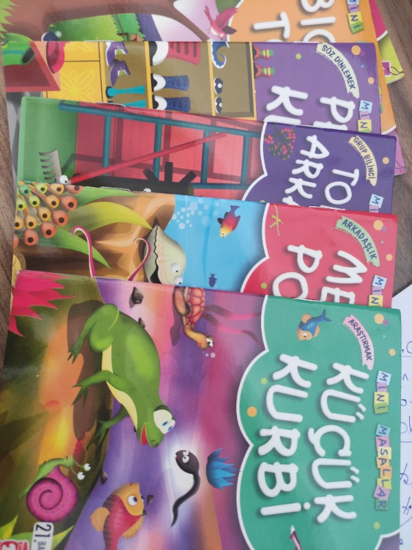 Mini Masallar Seti 1 (10 Kitap) - Müjgan Şeyhi