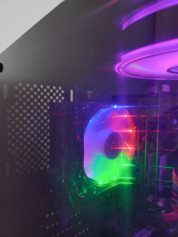 Snowman M200 2 Bakır Borulu Cpu Soğutucu Fan Rainbow