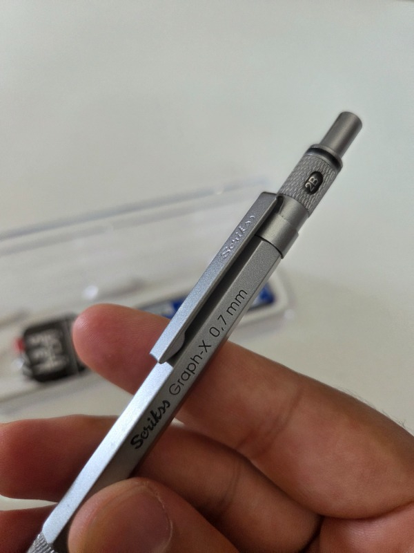 Scrikss Kurşun Gri Graph-x 0.7 mm Kalem Silgi Uç Seti